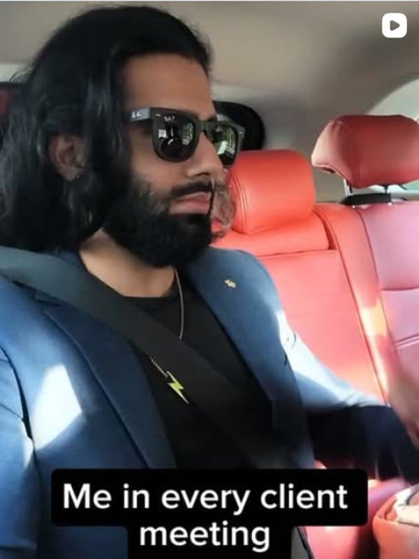 POV skit: Me in every client meeting