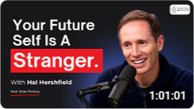 Thumbnail: Your future self is a stranger, with Hal Hershfield